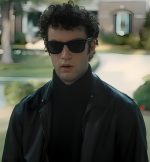 Dominic Sessa Oh What Fun Black Leather Jacket